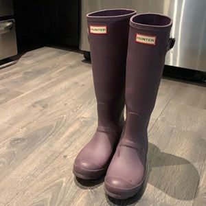 Hunter rain boots size 6